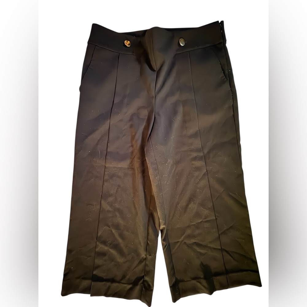 Loft size 10 wide leg cropped pants